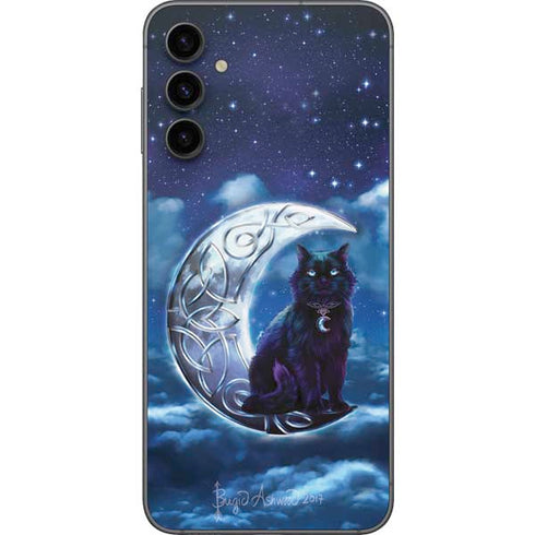 Brigid Ashwood Celtic Black Cat Galaxy A14 5G Skin